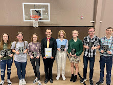 Band students recognized at Band Banquet