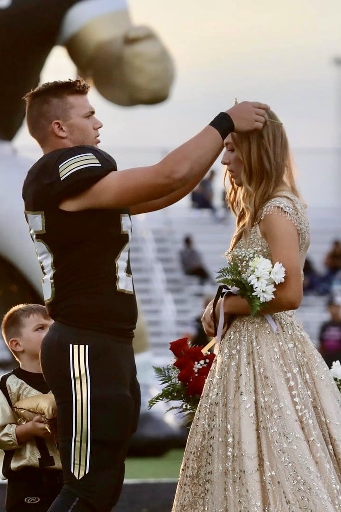 King Jedd Barrett and Queen Avery Cosper